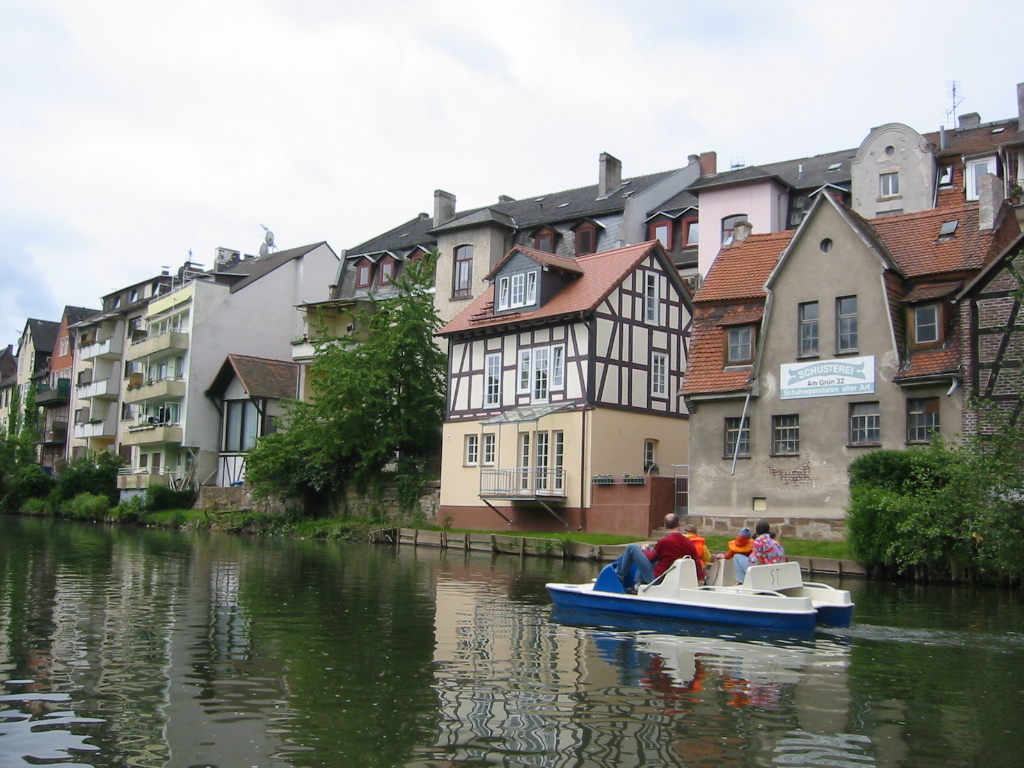 Attacked by Swans on the Lahn River